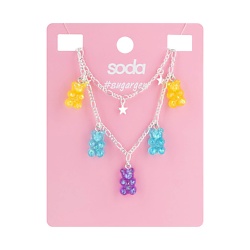 Ожерелье RAINBOW BEARS #sugargem