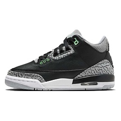 Кроссовки Air 3 Retro Green Glow GS