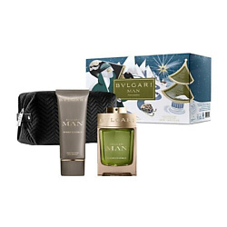 Набор Man Wood Essence: Парфюмерная вода + Бальзам после бритья + Косметичка