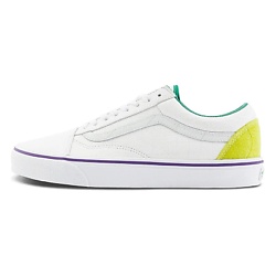 Кроссовки Old Skool Anti-Slip Wear-Resistant Low-Top Skateboard Shoes White