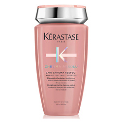 Питательный шампунь для окрашенных нормальных и тонких волос Bain Chroma Respect