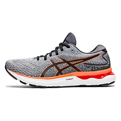 Кроссовки Gel Nimbus 24 Sheet Rock Grey Shocking Orange