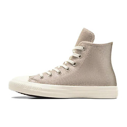 Кроссовки Chuck Taylor All Star Glitter High Top Light Gold Womens