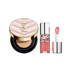 Кушон Touche Eclat Glow-Pact + Масло-блеск для губ