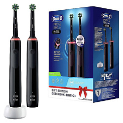 Набор электрических зубных щеток Pro 3 3900 Black