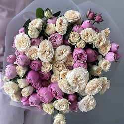 25 пион кустовых роз