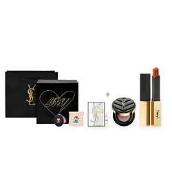 Подарочный набор с помадой YSL Black Gold Box