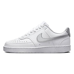 Кроссовки Court Vision 1 Low Next Nature White Metallic Silver Womens