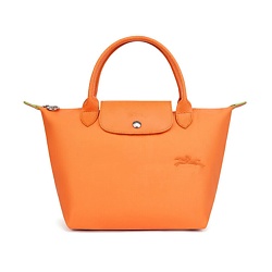 Сумка Le Pliage Green Recycled Canvas One Shoulder Handbag Small Size Women's Orange