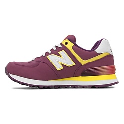 Кроссовки NB 574 Cushioning Anti-Slip And Wear-Resistant Purple
