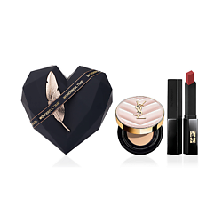Набор для макияжа лица и губ: Кушон + Rouge Pur Couture