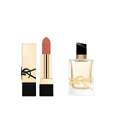 Подарочный набор Yves Saint Laurent: мини-помада + миниатюра Libre