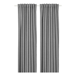 Комплект из 2 штор затемняющих с креплением ROSENMANDEL 135x300 см