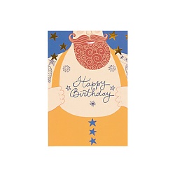 Открытка Happy Birthday Men