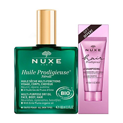 Набор Huile Prodigieuse Néroli + Hair Prodigieux High Shine