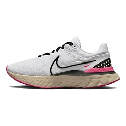 Кроссовки React Infinity Run Flyknit 3 White Hyper Pink