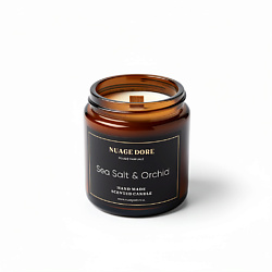 Ароматическая свеча «sea salt & orchid»