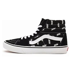 Кроссовки Sk8 Hi Allover Logo Black