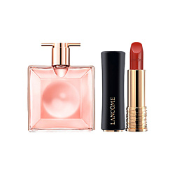 Парфюмерная вода Idôle + Губная помада L'Absolu Rouge Cream Lipstick