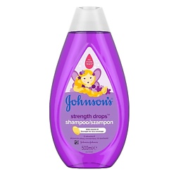 Детский укрепляющий шампунь для волос с витамином E Strength Drops