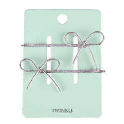 Набор заколок Bow Silver