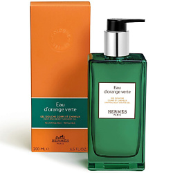 HERMES Парфюмированный гель-шампунь Eau D'Orange Verte, для тела и волос