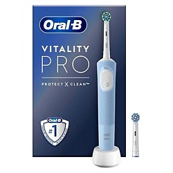 Электрическая зубная щетка Vitality Pro + Насадка Sensitive Clean