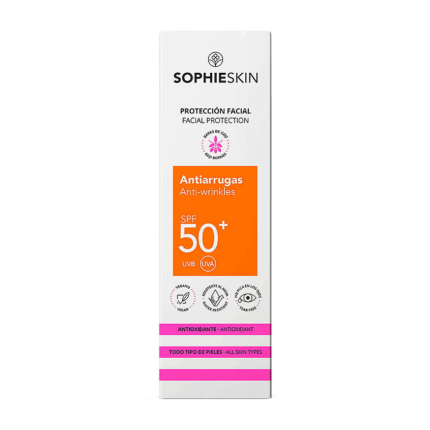 SOPHIESKIN Крем для лица солнцезащитный против морщин SPF 50 – фото 2