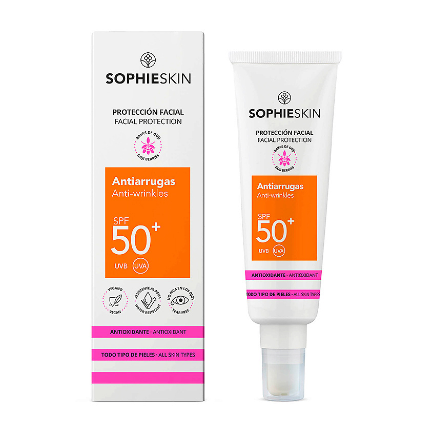 SOPHIESKIN Крем для лица солнцезащитный против морщин SPF 50 – фото 3