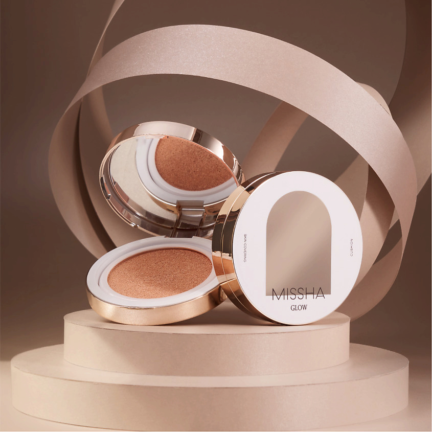 MISSHA Тональный кушон Glow Cushion "Прозрачное свечение" – фото 9