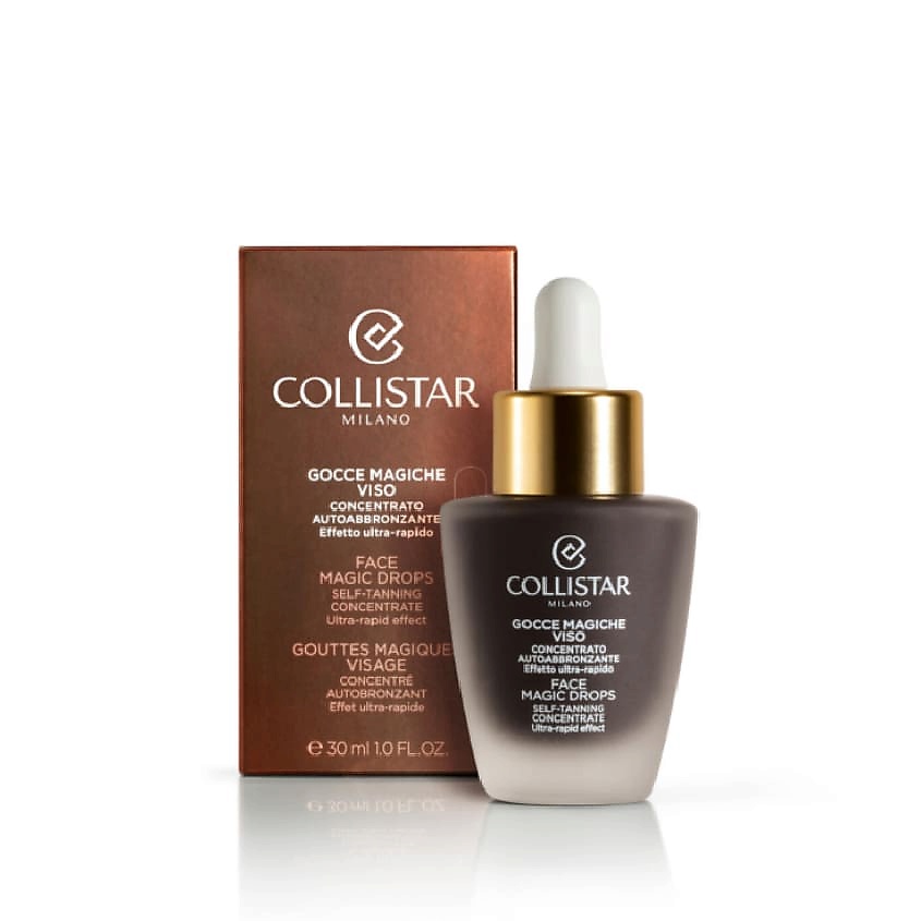 COLLISTAR Концентрат для автозагара для лица, ультра-быстрый эффект Face Magic Drops Self-Tanning Concentrate – фото 2