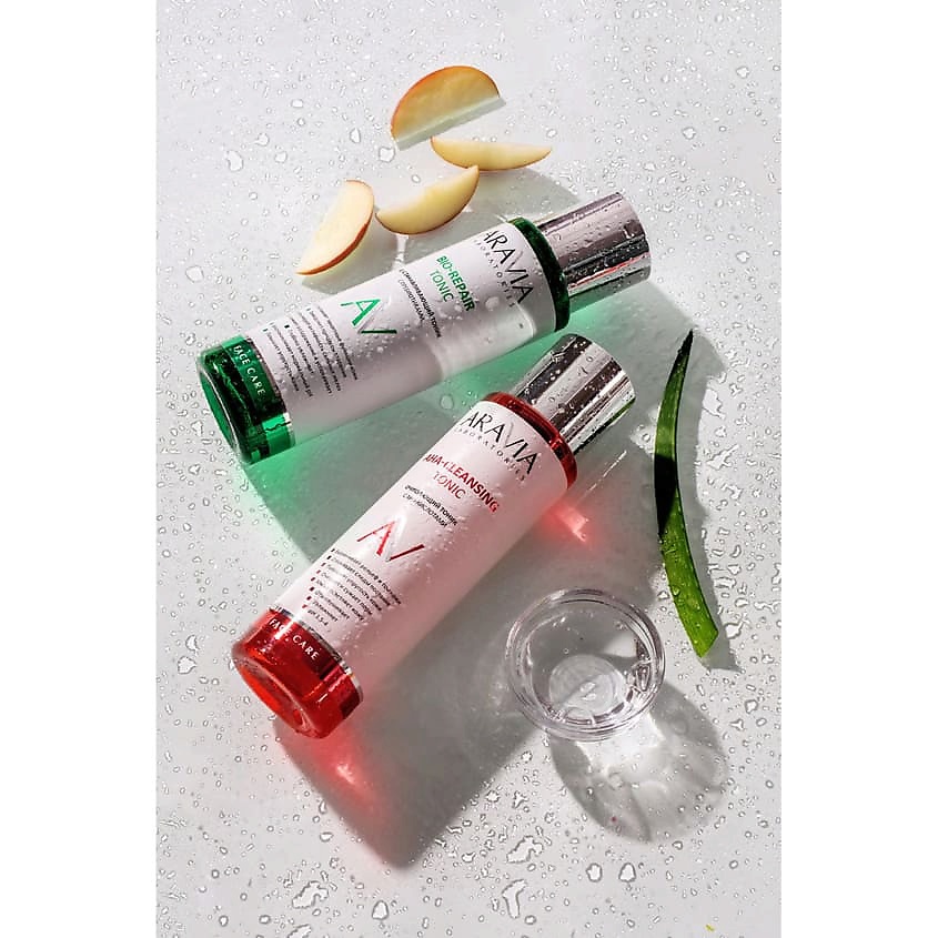 ARAVIA LABORATORIES Очищающий тоник с AHA-кислотами AHA-Cleansing Tonic – фото 6