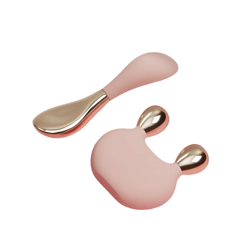 Изображение товара Gezatone AMG340 Криомассажер гуаша для лица дуэт массажеров для лимфодренажа и лифтинга