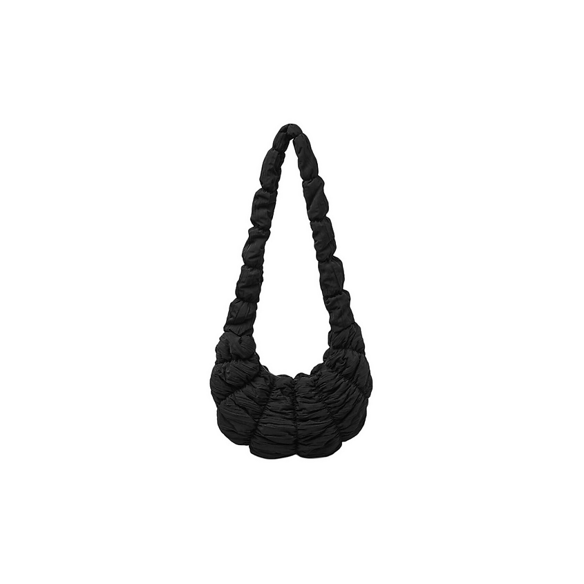 Изображение товара COS Сумка Polyester Croissant Medium Black, Черный