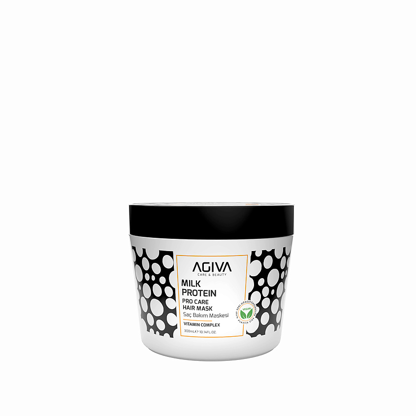 Изображение товара Маска для волос AGIVA BEAUTY Milk Protein Amino Complex 300 мл для восстановления и питания