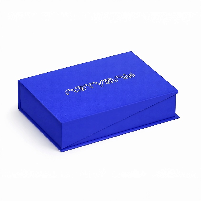 Изображение товара ЛЭТУАЛЬ Коробка для сертификата Blue 182,5х105,5х27,5 мм стильный дизайн