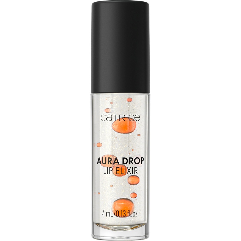 Изображение товара Масло для губ Aura Drop Lip Elixir 010 Sparkle Served от Catrice с блеском и уходом