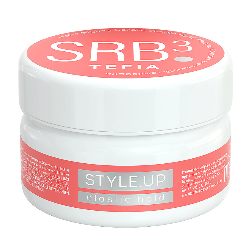 Изображение товара TEFIA Матовый сорбет эластичной фиксации Matte Styling Sorbet Elastic Hold, 75 мл