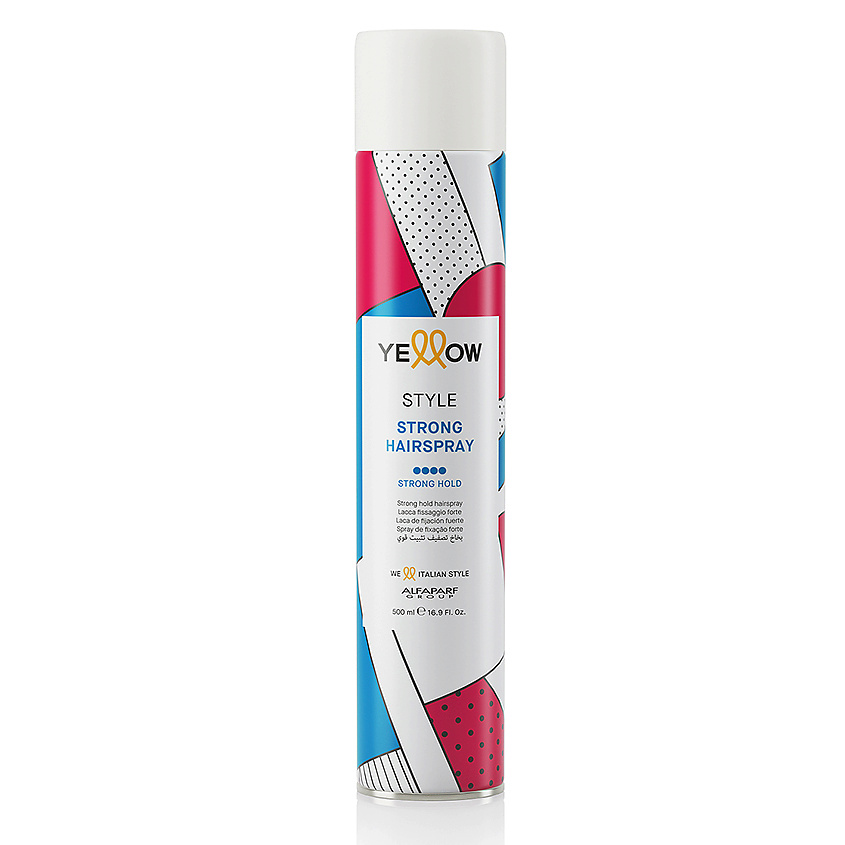 Изображение товара YELLOW Лак для волос сильной фиксации YE STYLE STRONG HAIRSPRAY, 500 мл