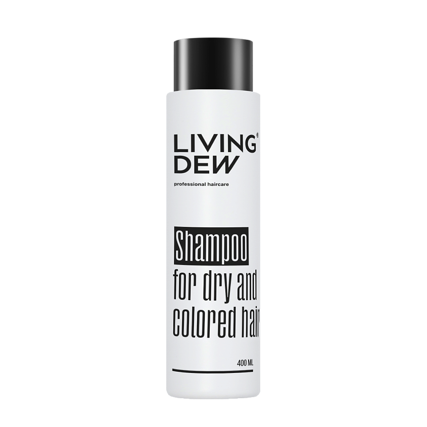 Изображение товара LIVING DEW профессиональный шампунь для сухих и окрашенных волос 400 мл