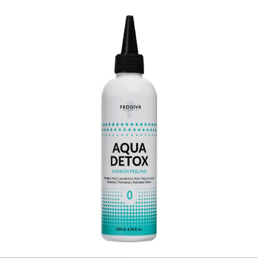 Изображение товара PRODIVA Пилинг-рефайнер или угольный эксфолиант Aqua Detox Carbon Peeling, 200 мл