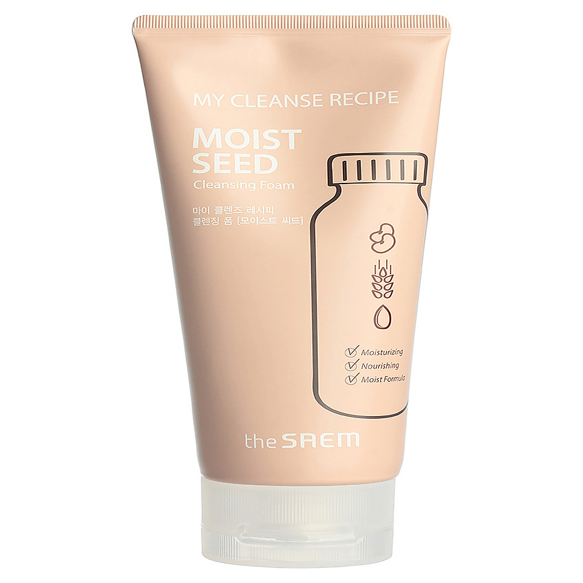 Изображение товара THE SAEM Пенка My Cleanse Recipe -Moist Seed, 1 шт.