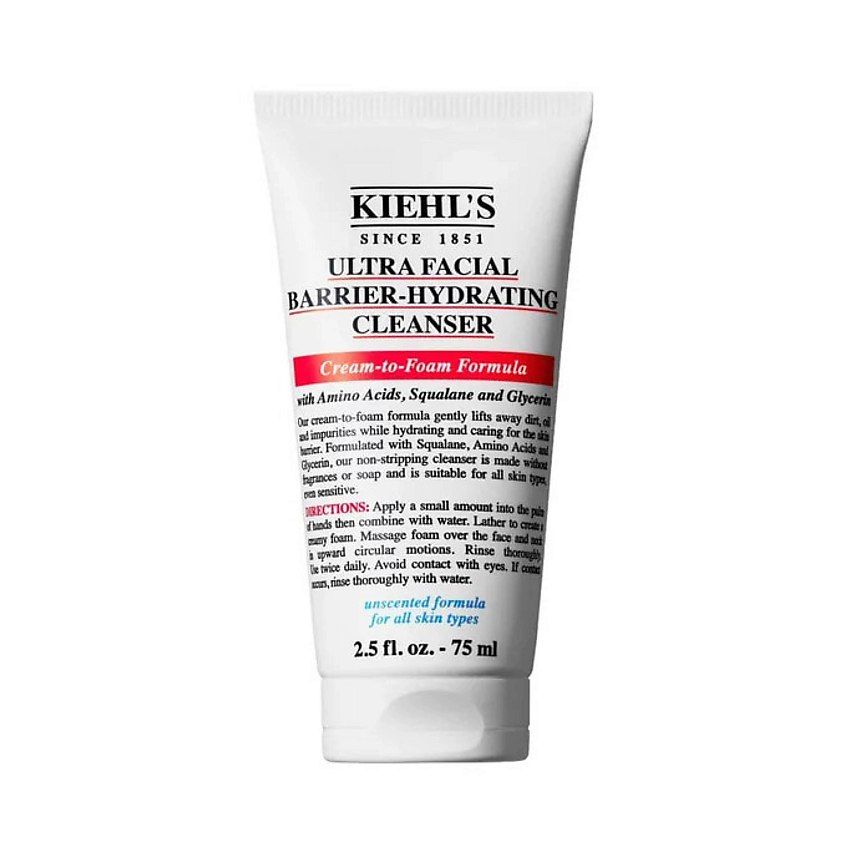 Изображение товара KIEHL'S Очищающее средство Ultra Facia lBarrier Hydrating Cleanser, 75 мл