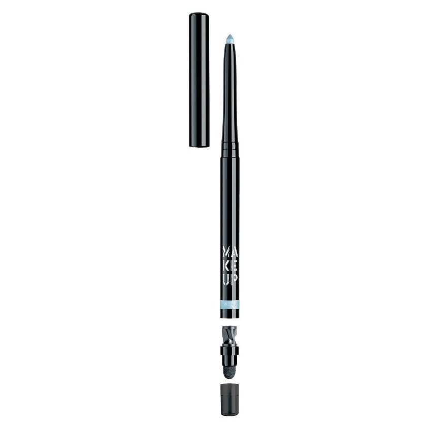 Изображение товара MAKE UP FACTORY Карандаш для глаз Metallic Eye Liner, № 21 Light Blue, 0,3 г