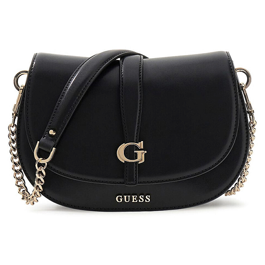 Изображение товара Сумка GUESS Carrie Flap Shoulder Bag Черная
