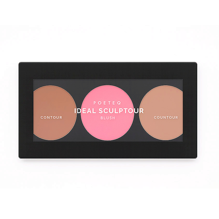 Изображение товара POETEQ Палетка для скульптурирования Ideal Sculpting Palette 54 9 г для макияжа лица