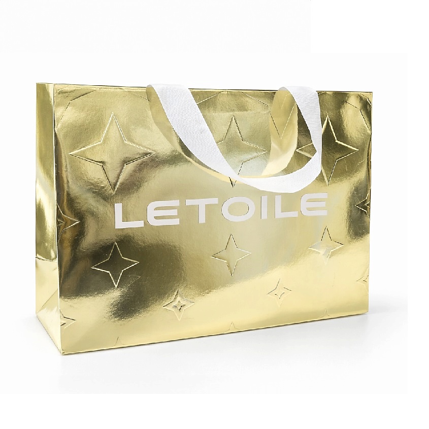 Изображение товара Пакет для подарков Star Rain 31х23х12 см картон ЛЭТУАЛЬ