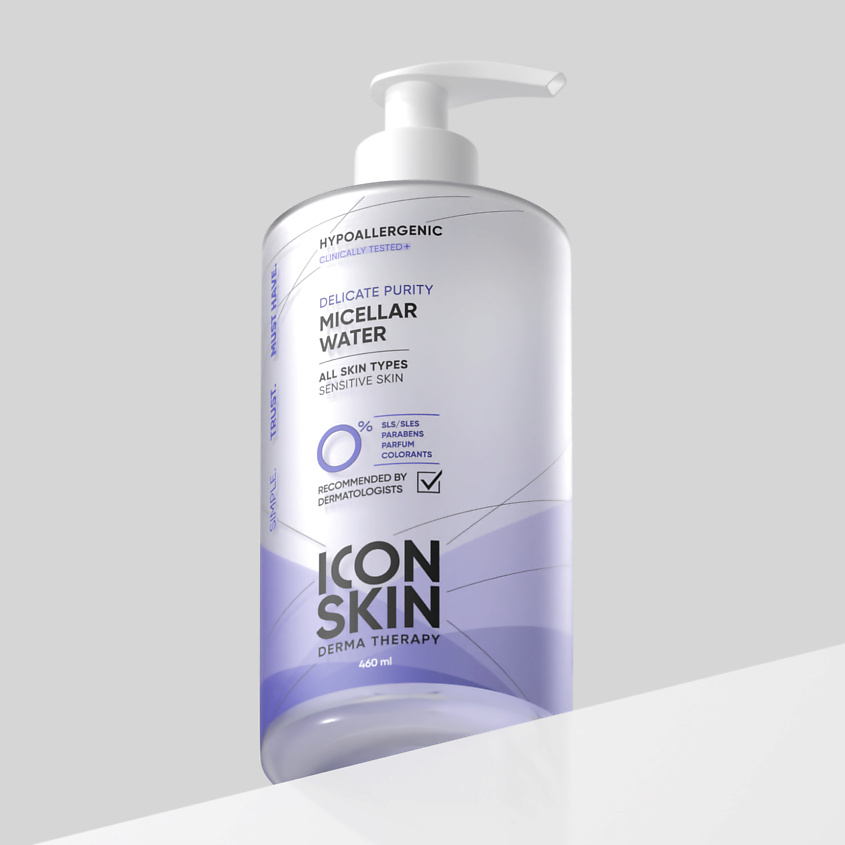 Изображение товара Мицеллярная вода ICON SKIN DELICATE PURITY 450 мл для чувствительной кожи