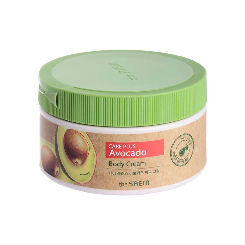 Изображение товара THE SAEM Крем для тела с экстрактом авокадо Care Plus Avocado Body Cream, 1 шт.