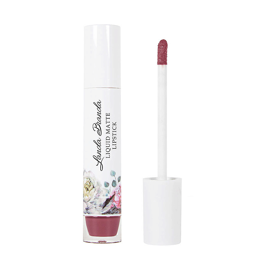 Изображение товара LanDa Brand Жидкая стойкая матовая помада Cold pink nude 7 мл
